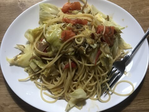 春キャベツを美味しく食べる！アンチョビパスタ